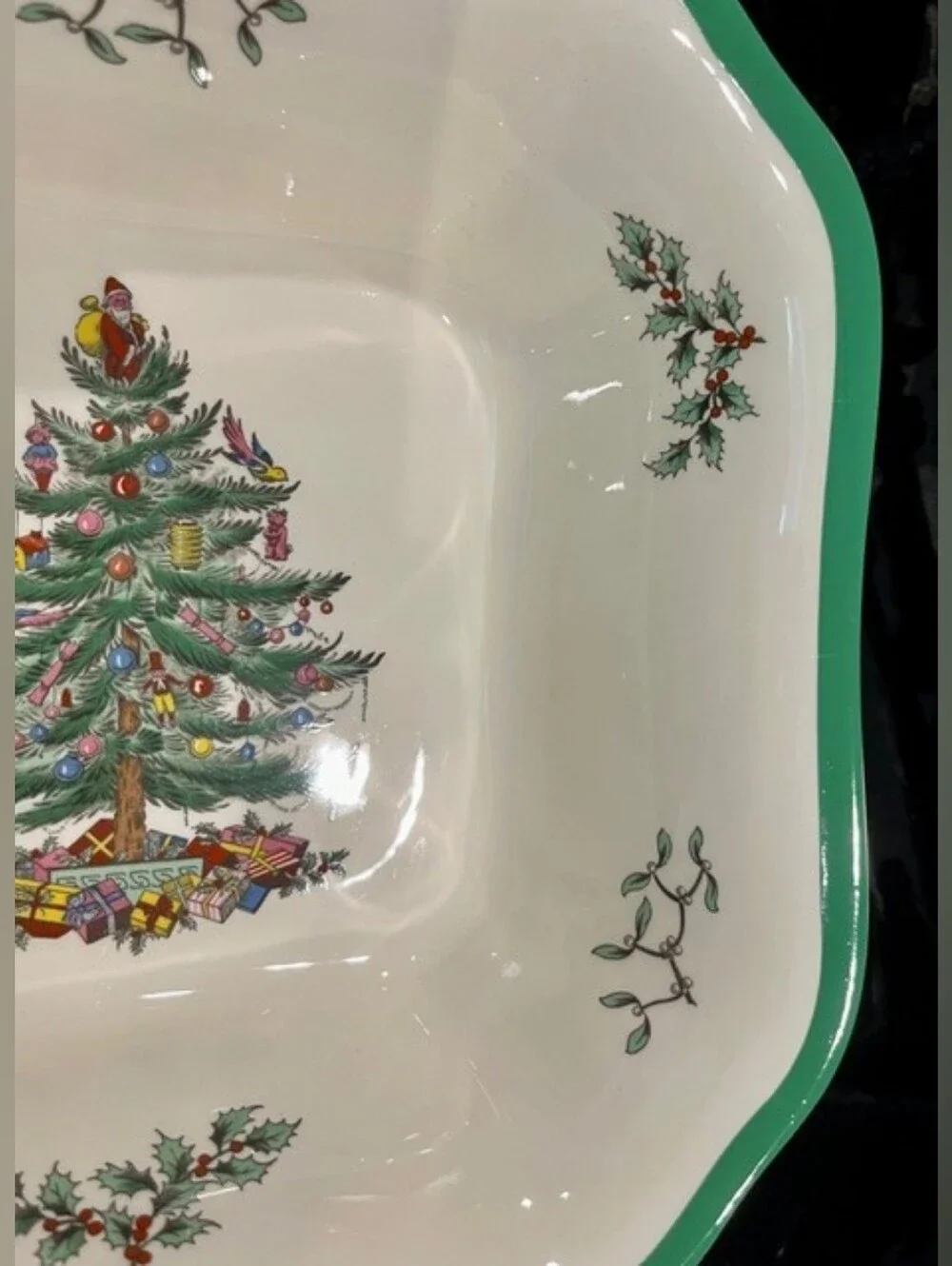 Vintage Spode Christmas Tree 9.5